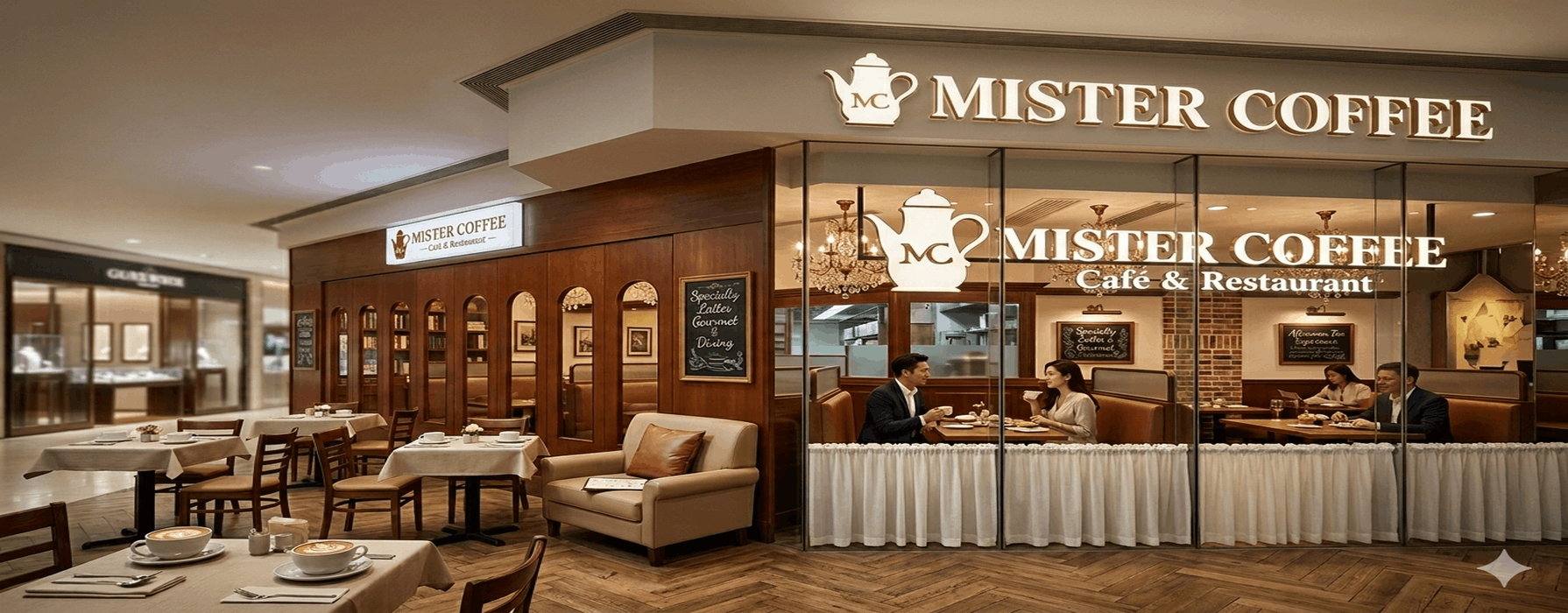 Mister Coffee cafe ambience